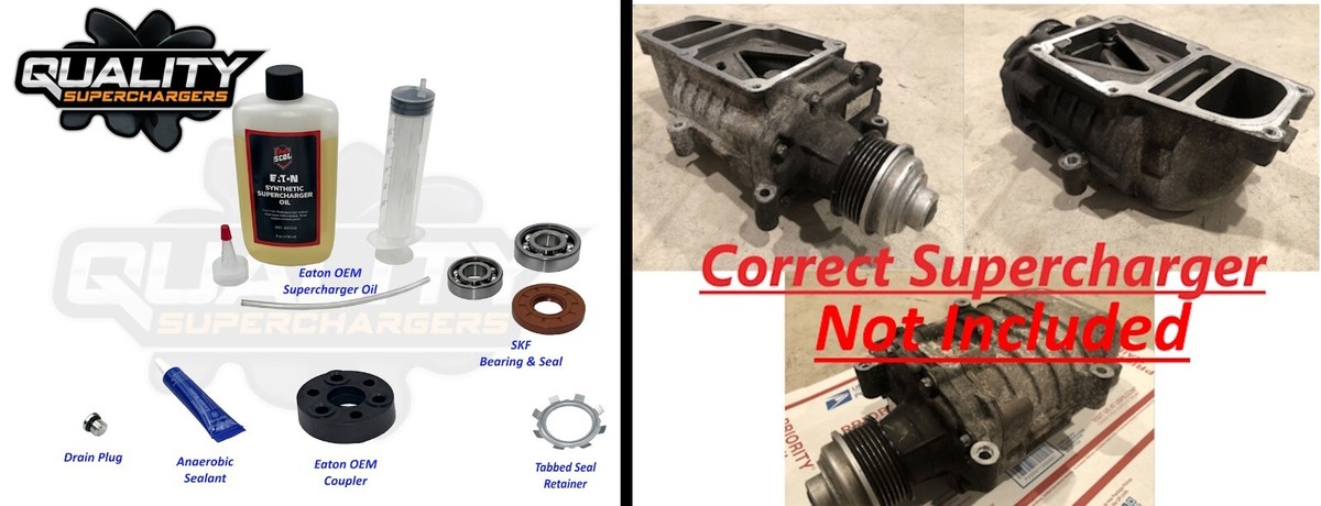 補充/Replenish [UDS] Supercharger Snout Rebuild kit fit Mercedes SLK230 C230 207018 M45