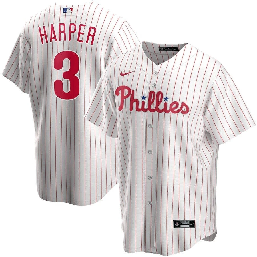 2023 MLB Jerseys - Philadelphia Phillies: Bryce Harper - Candy