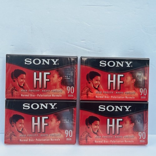 Sony HF Audio Cassette Two 2-packs 90 Min