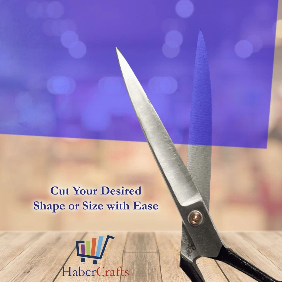 Acetate Sheets A5 OHP Sheet Colour Acetate Clear Film Plastic Light Filter Gel - Image 3 of 4