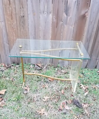 CHARLES HOLLIS JONES Lucite Console Table Hollywood Regency Midcentury **DAMAGED