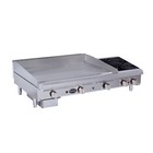 Royal Range of California Rmg-12Ob2 24" Countertop Gas Griddle/Hotplate Combo.