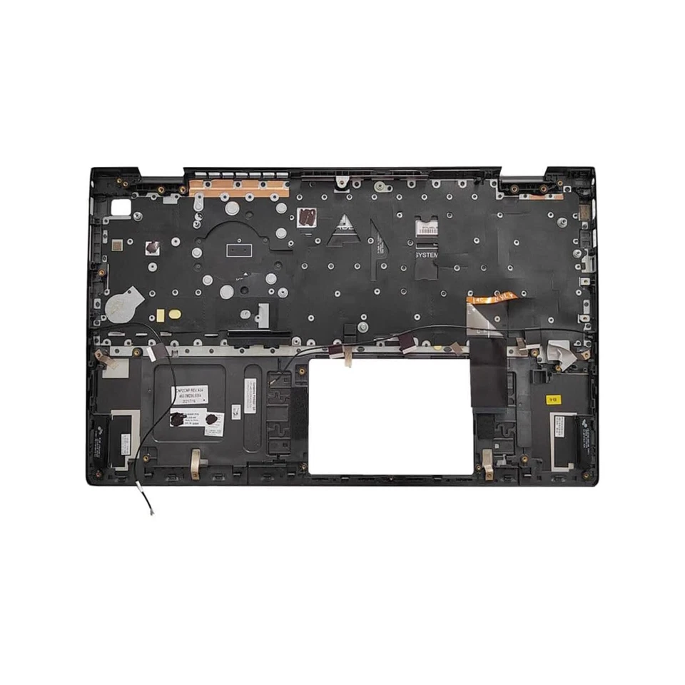 Luz de fundo teclado cinza apoio para as mãos EUA para Dell Inspiron 15 Pro 5510 5515 06P0TG - Imagem 3 de 4