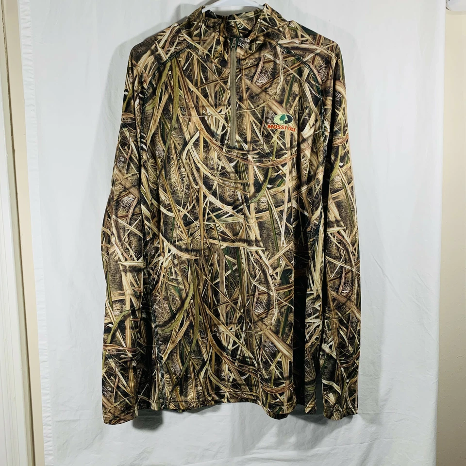 Mossy Oak Men's Camo Light Pullover Size: XL (46-48) - Image 3 of 4