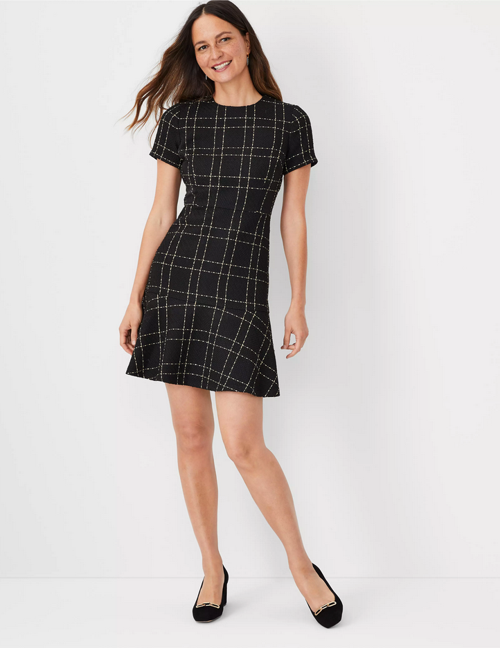 flounce flare dress Sunset Linen Flounce Dress main image 0