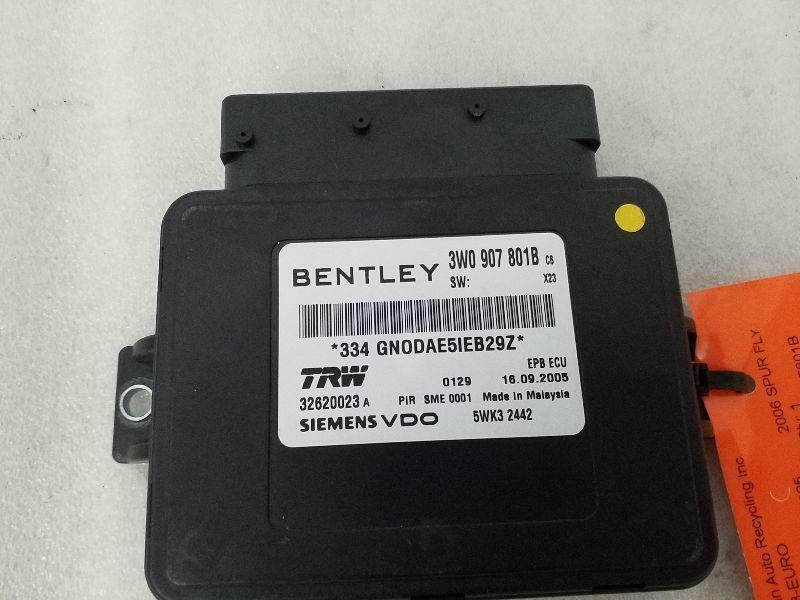 2006 Bentley Continental GT GTC Flying Spur Parking Brake Control 3W0907801B