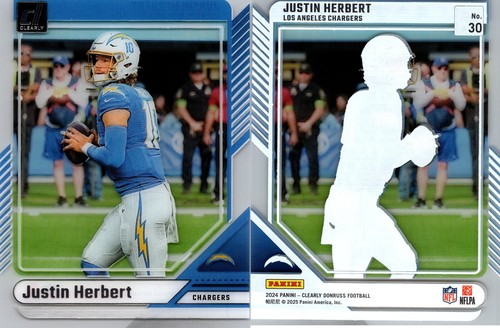 2024 Clearly Donruss #30 Justin Herbert CHARGERS 4942
