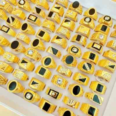 Foreign Trade Middle East Men's Golden Ring Multi-Set Mix-MTJ224158