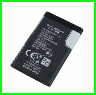 Akku für Nokia BL-5C Ersatz Batterie 3110 6030 6230 6230i 6680 C1 C2 E50 N70
