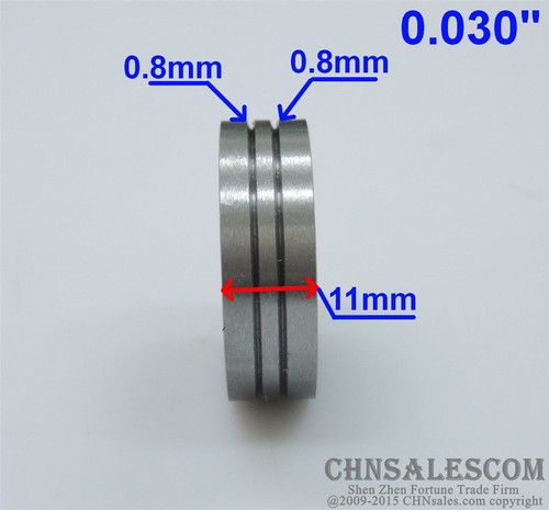 Wire Feed Double Drive Roller 0.6 0.8 0.9 1.0 1.2mm OD:36mm ID:15mm W:11mm - Picture 5 of 20