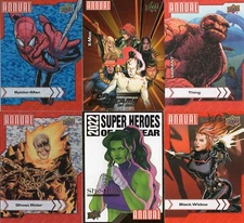 2022-23 Upper Deck Marvel Annual - Base, Parallel & Insert Cards - You Pick!