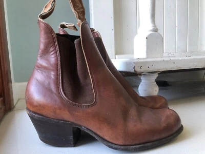 rm williams bushman boots cuban heel