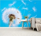 3D Dandelion Blue Sky I1835 Wallpaper Mural Sefl-adhesive Removable Sticker Wend