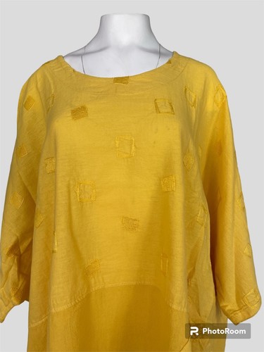 T BY TRASNPARENTE Women's 50/50 Tunic Lagenlook oversized ONE size Made in Italy - Picture 10 of 12
