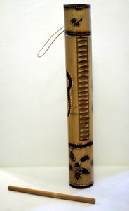 Strumento Musicale Africano Tribale Etnico In Legno Ebay