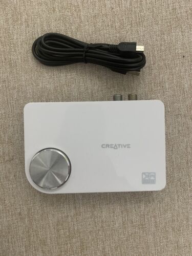 Creative Sound Blaster X-Fi Surround 5.1 USB Sound Card White SB0910 - 第 1/3 張圖片