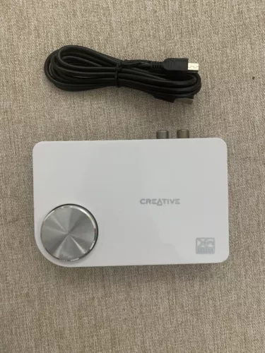 Creative Sound Blaster X-Fi Surround 5.1 USB Sound Card White SB0910