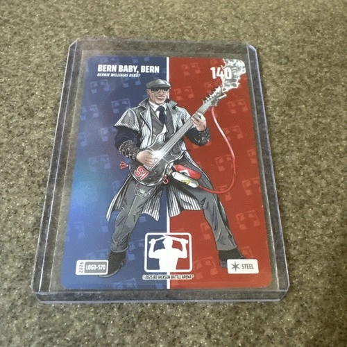 Bo Jackson Battle Arena - `Bern Baby, Bern` Bernie Williams - Logo Steel 140