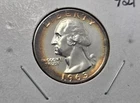 1963 Rim Tone  Proof  Cameo Washington Quarter (B26)