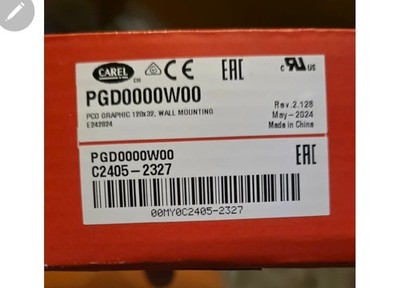Carel PGDE000W00 Display Board NEW!