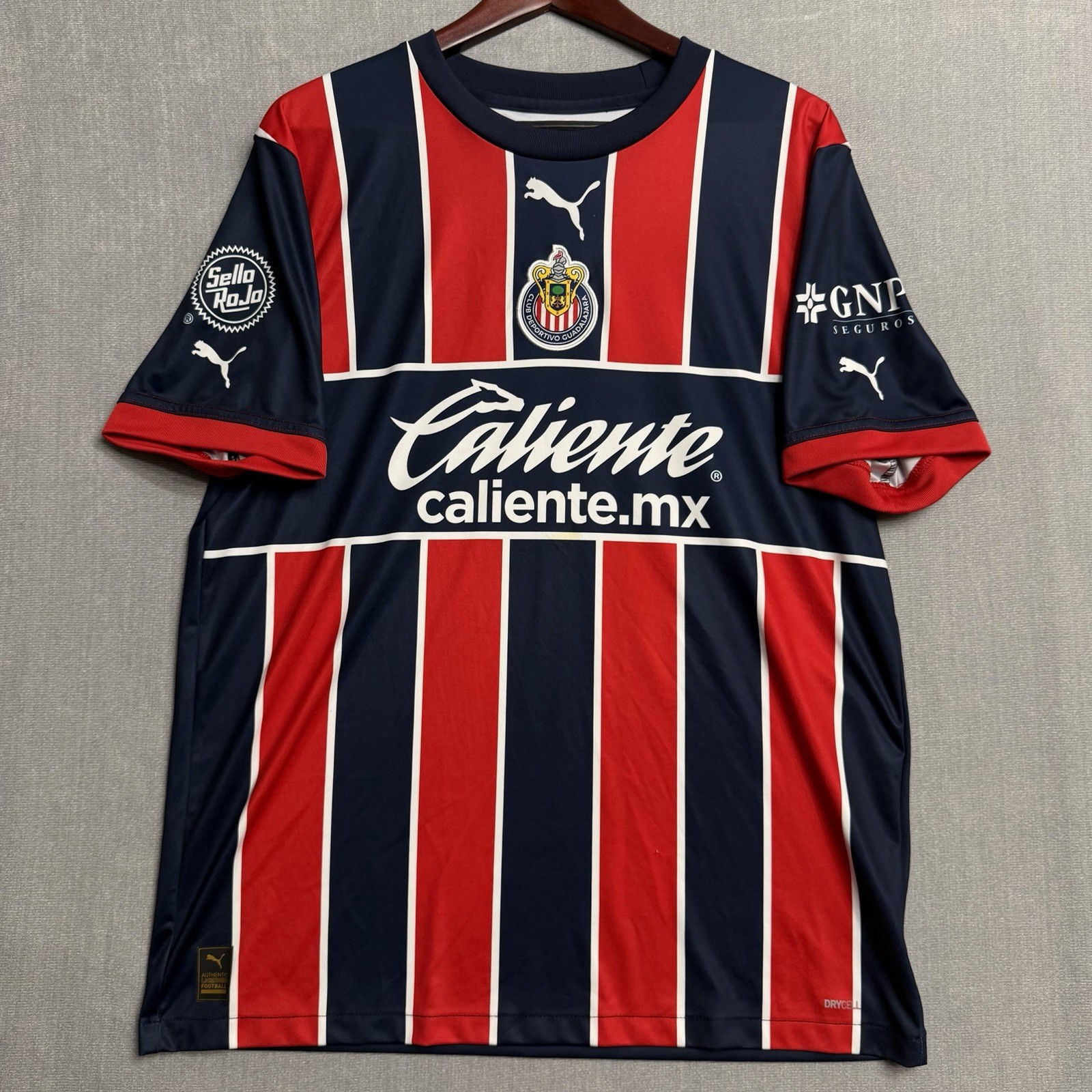 Puma Chivas Guadalajara Jorge Vergara Omnilife Soccer Jersey Men’s XL Mexico