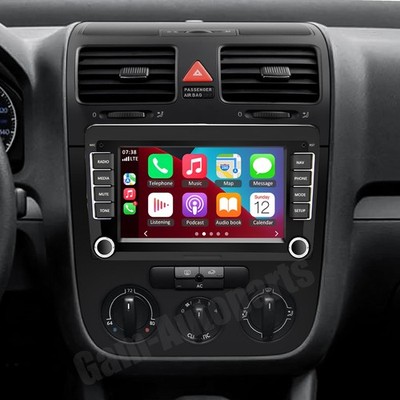 Apple CarPlay Autoradio GPS Für VW GOLF 5 6 Plus Caddy Touran Polo 6R Android 13