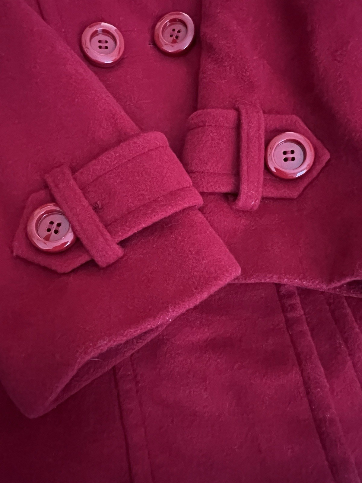 Pendleton Australian Lambswool Blend Cherry Red D… - image 6