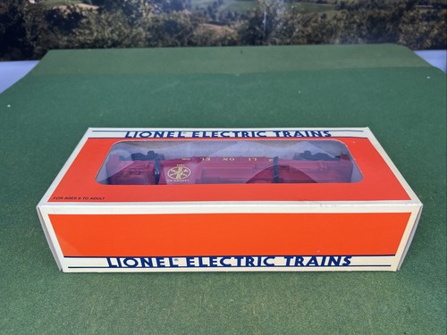 LIONEL 6-16688 O GAUGE RED OPERATING FIRE LADDER CAR NEW IN BOX - Picture 11 of 13