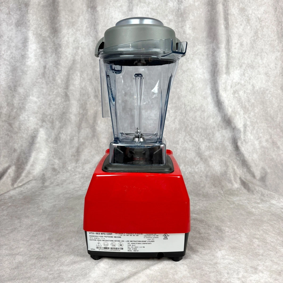 Red Vitamix Countertop Blenders for sale | eBay