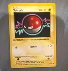 Pokemon TCG Voltorb 1st Edition Base Set Shadowless 067/102 Common Eng 40 HP