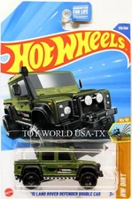 2025 Hot Wheels #179 HW Dirt '15 Land Rover Defender Double Cab Kroger Exclusive