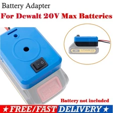 DIY Power Wheels Adapter Fits For Dewalt 20V Max Battery Holder Connector Dock