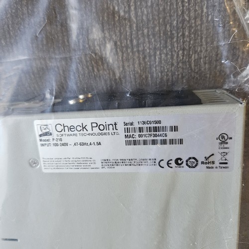 NEW Checkpoint P-210 8-Port Gigabit Network Security Appliance NO HDD - Picture 5 of 10