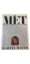 Die Met 100 Jahre Metropolitan Opera New York Martin Mayer Hardcover