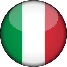 Italian Flag Sticker Decal XV