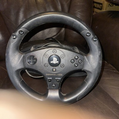 Tested Thrustmaster T80 Playstation PS3 PS4 Racing Steering Wheel Clamp & Pedals