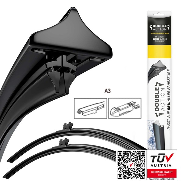Scheibenwischer FüR BMW Serie 3 Touring (F31) Frontscheibe Double Action D1216-image