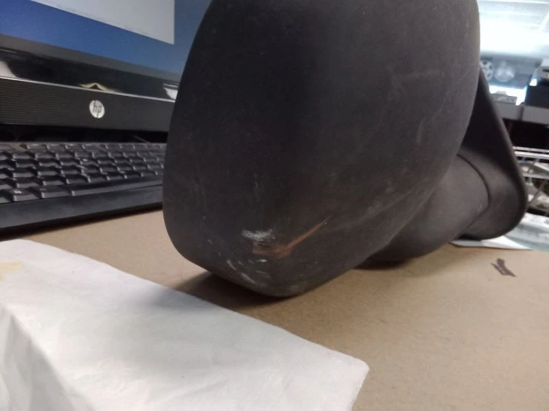 Espejo retrovisor lateral de pasajero manual cabezal único compatible con camioneta Dodge 1500 98-03 236535 Foto 4 de 4