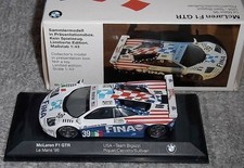 BMW McLaren F1 GTR 1/43 Diecast Le Mans 1996 USA No.39 V12 Model Car