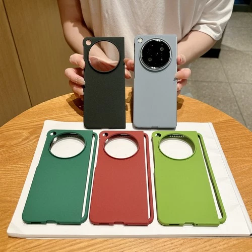 For OPPO Find N6, Phone Case Colorful Matte Sandy Hard PC Slim Cover