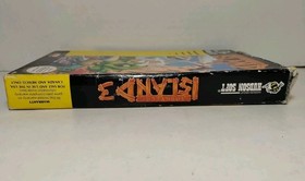 Adventure Island 3 (Nintendo NES) BOX ONLY, NO GAME, Authentic, Worn