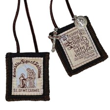 Scapulars Catholic, Brown Scapular Of Our Lady Of Mount Carmel, Escapularios Cat