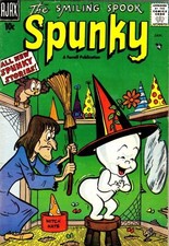 Spunky #3 VG, Like Casper, Ajax Comics 1958 Stock Image