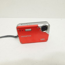 Olympus X-560WP 10.0MP Digital Camera Red Parts Repair Not Working