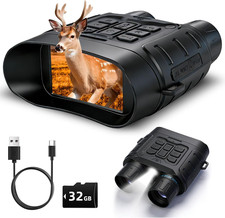 Night Vision Goggles for Adults Hunting, 4K Infrared Night Vision Binoculars,Dig
