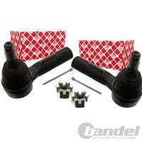 2X Febi Bilstein SpurstangenkÖPfe Passend FüR Nissan Navara NP300 Pick X-TRAIL