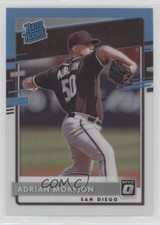 2020 Panini Donruss Optic Retail Carolina Blue & White Prizm Adrian Morejon 0lt3