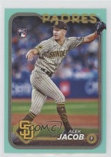 2024 Topps Update Aqua Alek Jacob #US66 12yy