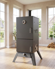 Activa Mastercook Gas Räucherofen Smokey Star 3.5 kW 3 Roste Thermometer