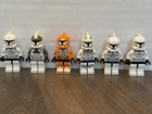 LEGO Star Wars Assorted Clone Trooper Lot of 6 Minifigures Free Shipping